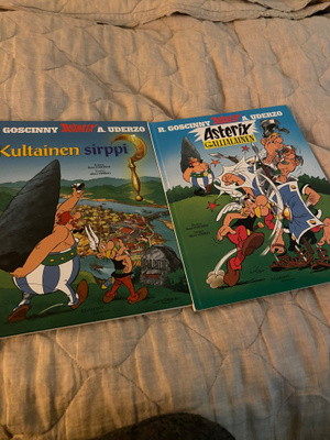Asterix kovakantiset uudet