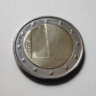 Suomi  2 euro 2025 Valtiovierailut unc