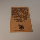 Vanha valokuvakuori v. 1954 , Whärners Foto , Göteborg - pikkukuva 1
