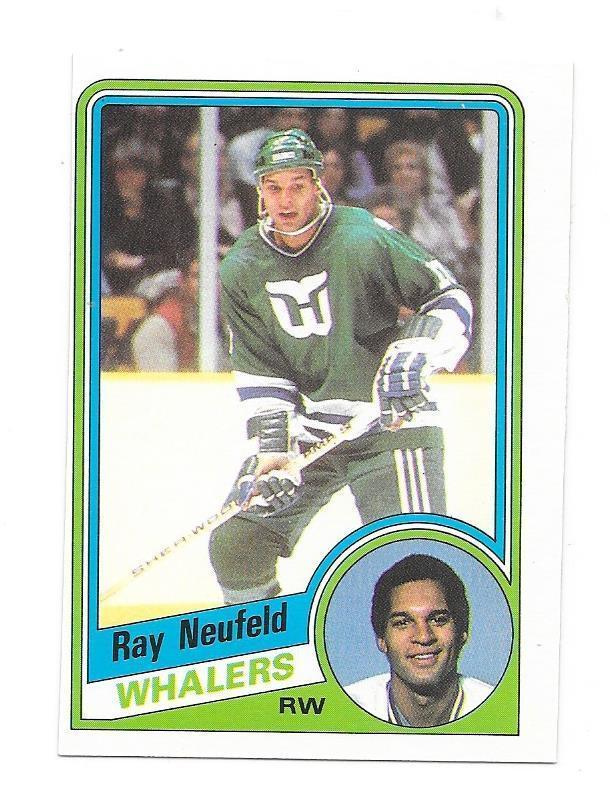 1984-85 OPC #76 Ray Neufeld Hartford Whalers