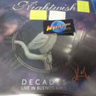 NIGHTWISH - DECADES LIVE M/EX 3LP KOKO BÄNDIN NIMMAREILLA - pikkukuva 1
