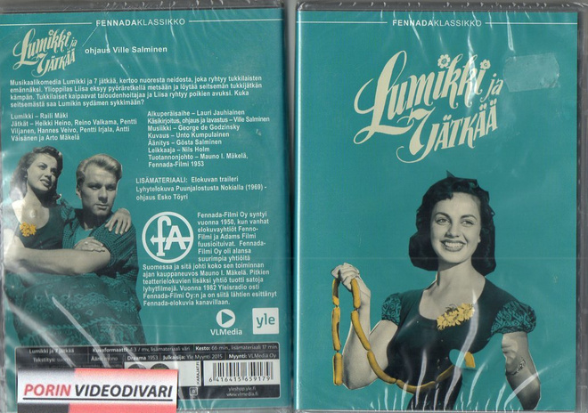 Lumikki Ja 7 Jätkää	(85 125)	UUSI	-FI-	DVD				1953