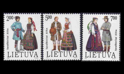 Liettua 508-10 ** Kansanpukuja (1992)