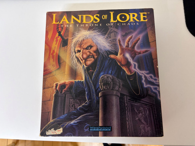 Lands of lore pc big box