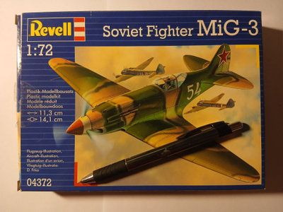 MiG-3 pienousmalli 1/72