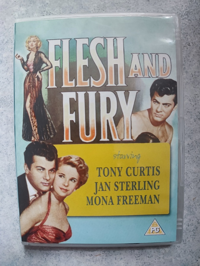 Flesh and Fury Tony Curtis EUREKA