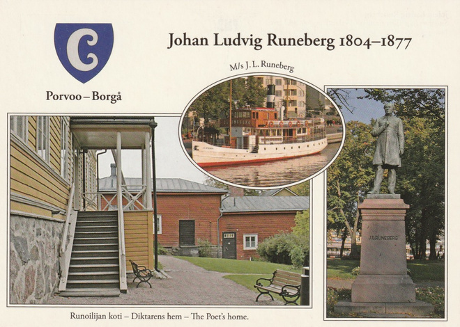 LAIVAKORTTI - M/S J.L. RUNEBERG