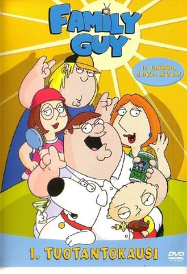 dvd, Family Guy - 1. kausi 2DVD [komedia, animaatio]