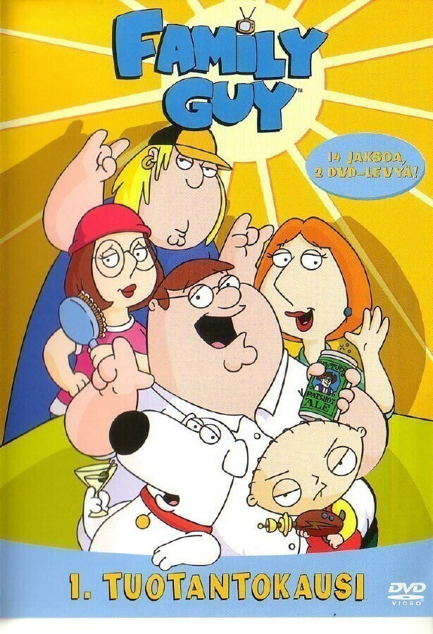 dvd, Family Guy - 1. kausi 2DVD [komedia, animaatio]
