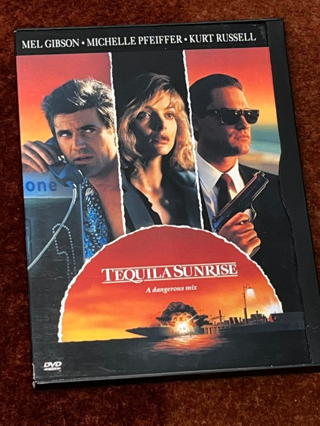 TEQUILA SUNRISE - DVD - mel gibson michelle pfeiffer