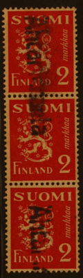 #23730 # Pp Ähtärinranta - M-30 2mk 3-rivilö