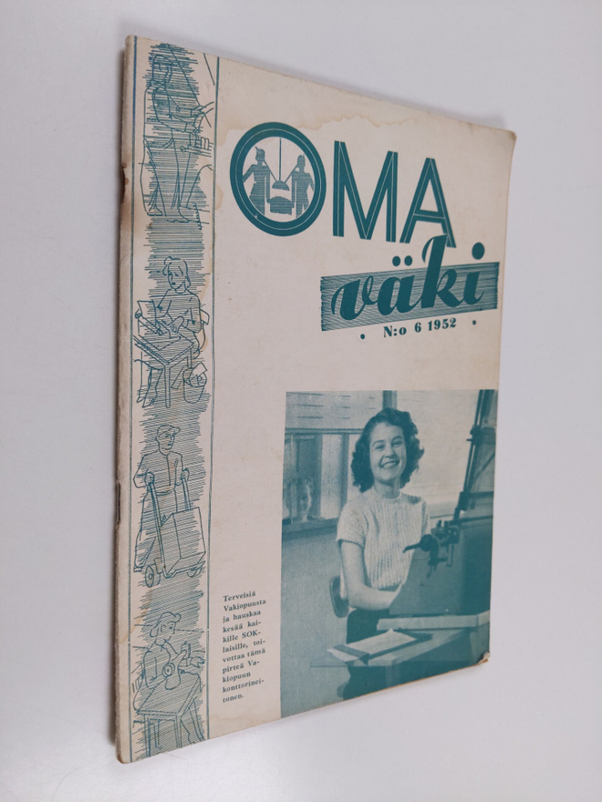 Oma väki 6/1952 : SOK:n oman väen lehti