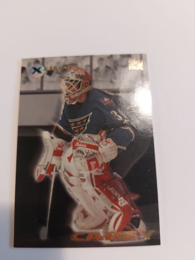 1995-96 Emotion Xcited #19 Jim Carey