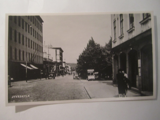 VANHA Postikortti Jyväskylä 1950-l  Alkup.Mallikappale