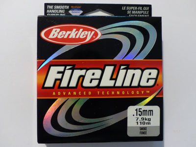 BERKLEY FIRELINE 0,15mm 110m Väri: Smoke