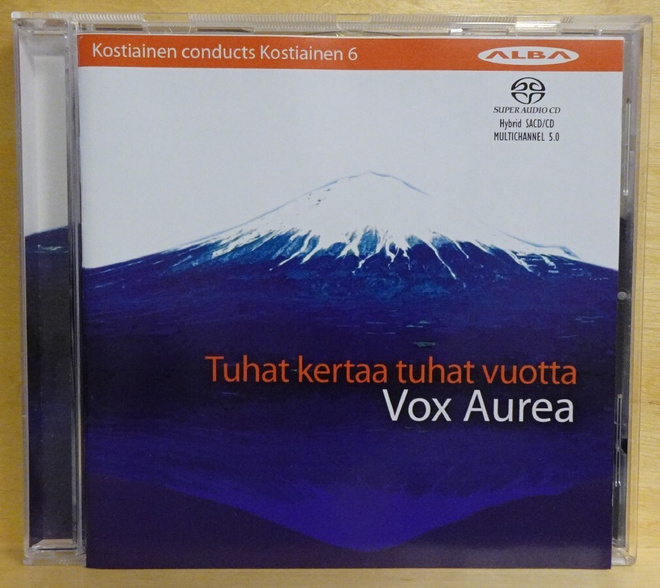 cd, Pekka Kostiainen - Vox Aurea - 1000 x 1000 vuotta - SACD