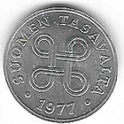 1977 1 PENNIN KOLIKKO KÄYTETTY - pikkukuva 2