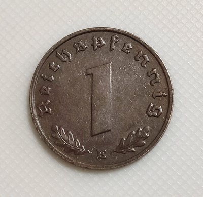 Saksa 1 Pfennig 1936E