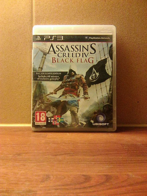 PS 3: ASSASSIN'S CREED 4 BLACK FLAG (CIB)