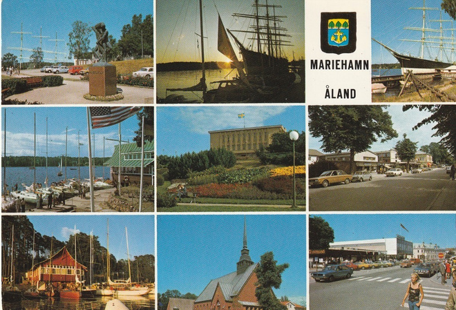 KIRKKOKORTTI - ÅLAND - MARIEHAMN KIRKKO - 8