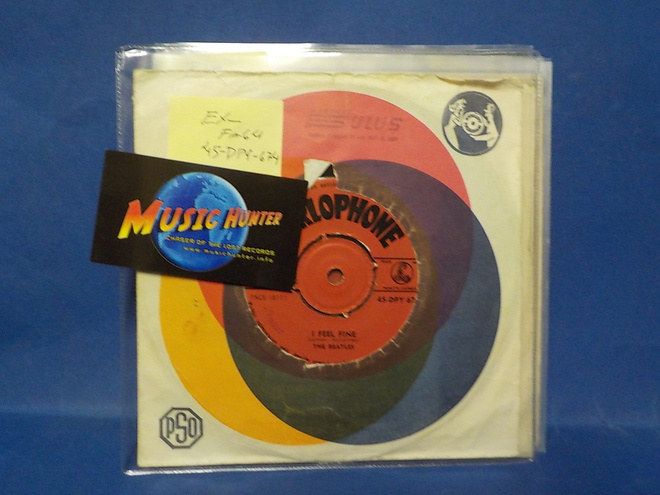 THE BEATLES - I FEEL FINE EX- FIN -64 7"
