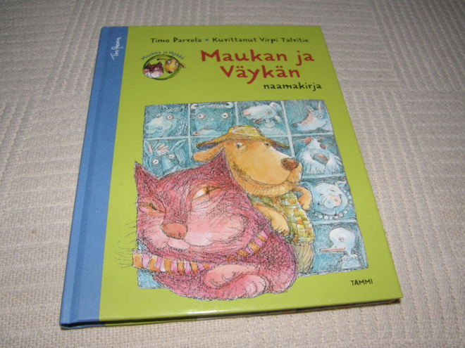 Timo Parvela Maukan ja Väykän naamakirja