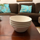 Iittala Arabia Teema valkoinen kulho 4 kpl - pikkukuva 1