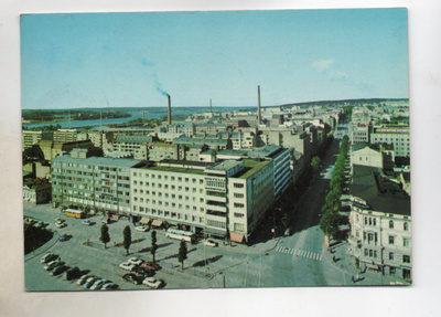 Tampere:: näkymä aseman tornista