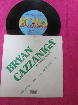 BRYAN CAZZANIGAS ROCKABILLY REBELS ( vuodelta 1981 hyväk