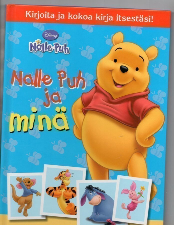 Disney "°°NALLE PUH JA MINÄ°°" -KIRJA