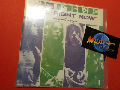 FREE - ALL RIGHT NOW M-/EX 7'' SINGLE
