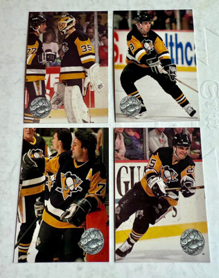 1991-92 Pro Set Platinum: Pittsburgh Penguins: Coffey jne
