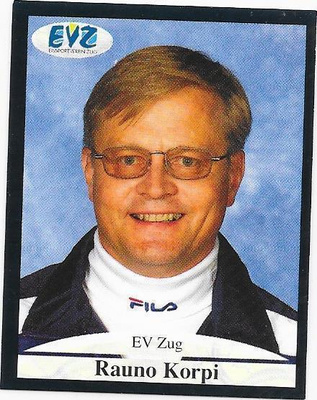 1999-00 Swiss NLA #202 Rauno Korpi EV Zug TAPPARA