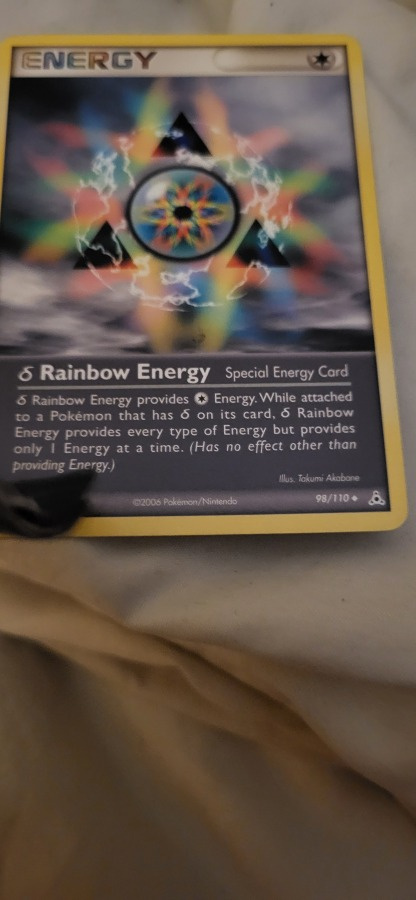 Rainbow Energy Delta (HP 98) EX Holon Phantoms card
