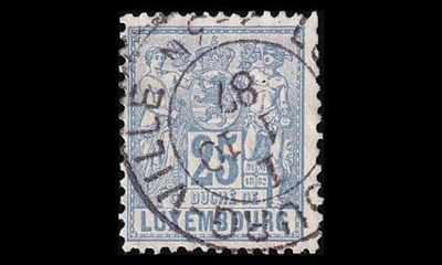 Luxemburg 52A o Allegoria 25 C (12½:12) (1882)