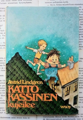 Astrid Lindgren - Katto-Kassinen kujeilee (sid.)