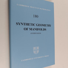 Anders Kock : Synthetic geometry of manifolds - pikkukuva 1