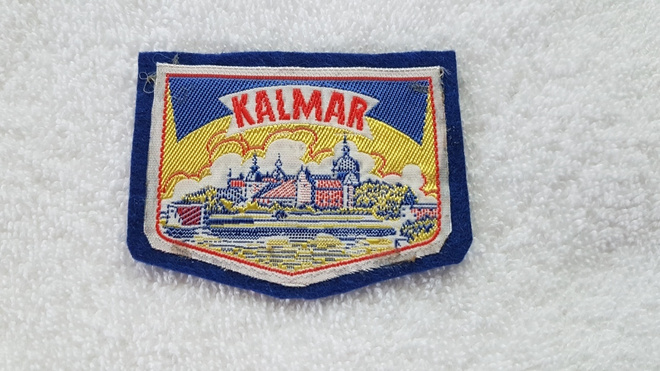 KALMAR Ruotsi Kangasmerkki vanha