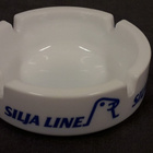 Silja Line, tuhkakuppi 10,7cm, valkoinen+aski - pikkukuva 4
