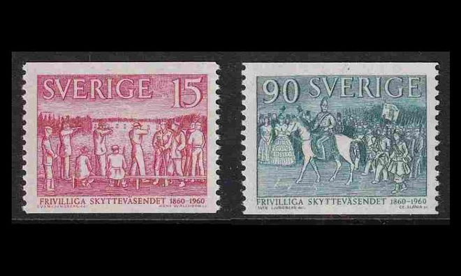 Ruotsi 459-60 ** Vapaaehtoinen ammuntajärjestö (1960)