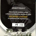 2012-13 Cardset  RICHARD LINTNER Lukko Patch - pikkukuva 2