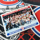 MONTREAL CANADIENS viiri & 1993 STANLEY CUP CHAMPIONS kortti - pikkukuva 1