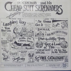 R. CRUMB AND HIS CHEAP SUIT SERENADERS - S/T - US EX+/EX+ LP - pikkukuva 2