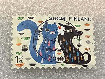 2404/ 2016 Yhdessä sarjasta 5/5 o leimattu loisto