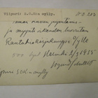 Signeerattu Viipuri Postikortin Alkup.Mallikappale 1935 - pikkukuva 2