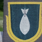 SA - Jääkäri, Kranaatiheitinmiehen Tunnus. Koko - noin 81*66 - pikkukuva 3
