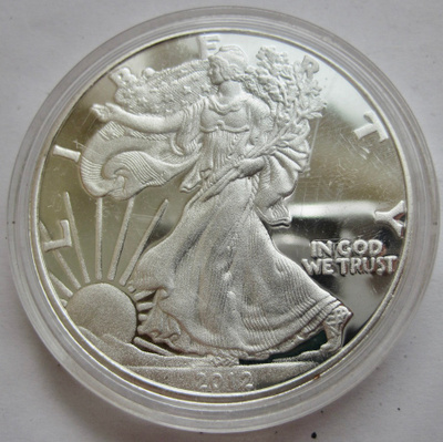 USA 1 dollar 2012 PROOF Replika