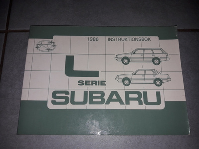 Subaru Leone 1985 - 1990 omistajankäsikirja