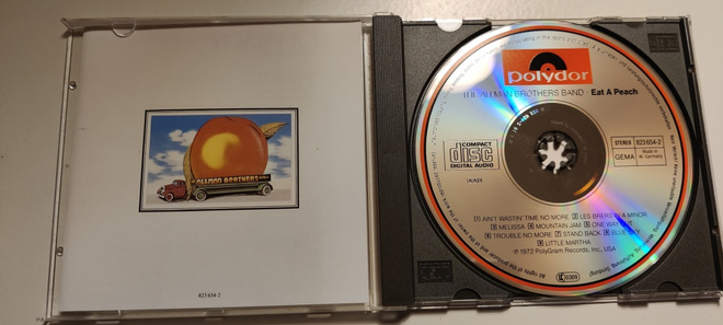 The Allman Brothers Band – Eat A Peach cd