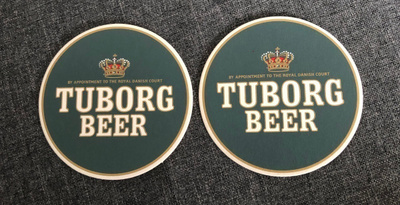 TUBORG BEER -olutaluset 2 kpl